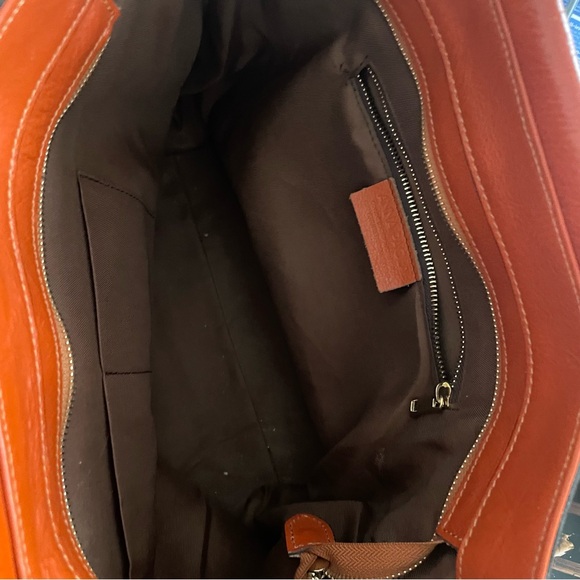 Anna Paola leather handbag - Picture 5 of 12